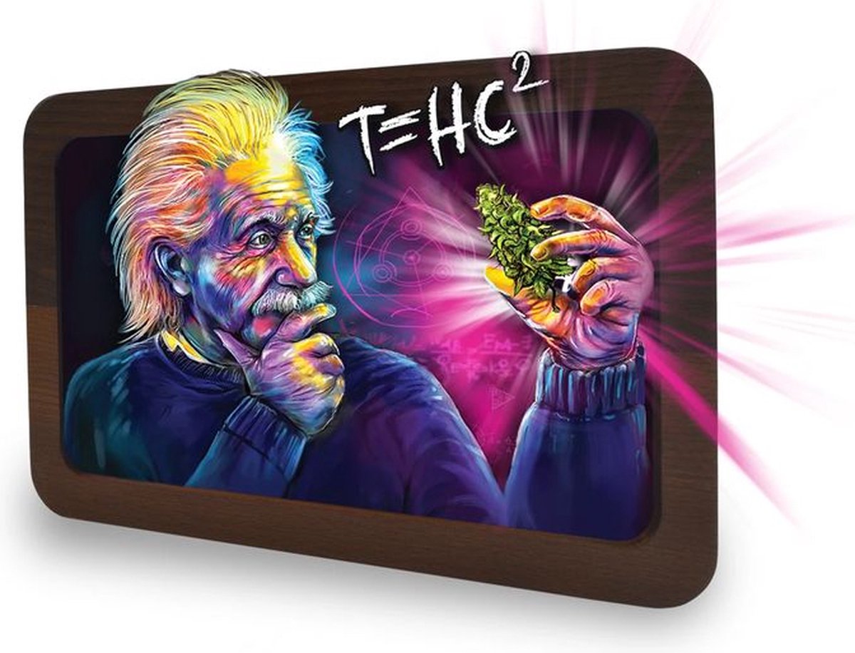 V-Syndicate - 3D Wood Tray - T=HC2 Einstein - Medium