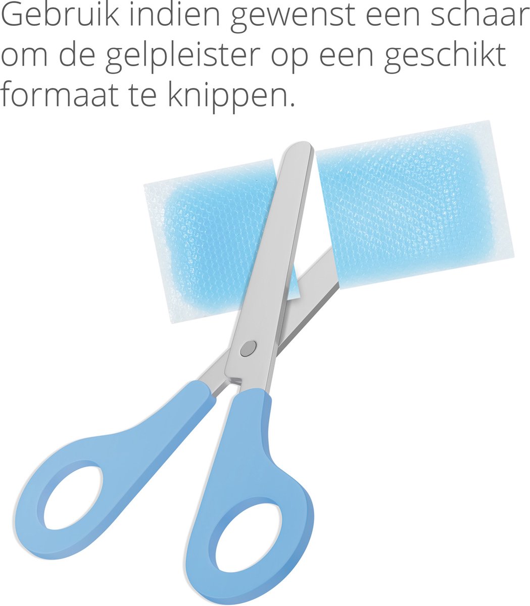 LUVION® Thermo Cooling Gel Patch - Met koortsthermometer meting via het voorhoofd - Geschikt voor baby's, kinderen en volwassenen — cadeau in Cadeau-ideeën - foto 2