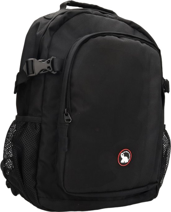 Laptop Rugzak 17 Inch - Waterdicht - 42x34x18cm - Laptoptas - Waterdichte Rugzak - Reistas - Schooltas - Zwart - Heren / Dames - Jongens / Meisjes - Leonardo