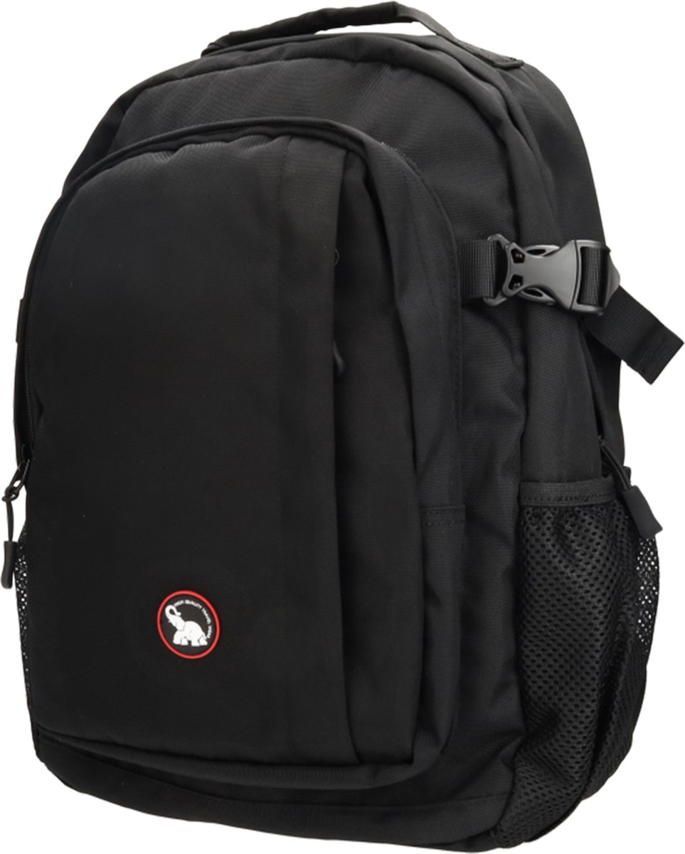 Laptop Rugzak 17 Inch - Waterafstotende Weekendtas 16l - Rugtas 42x34x18 - Waterdichte Reistas - Comfortabele Schooltas voor Jongens & Meisjes - Laptop Tas - Travel Bag - Compact Formaat voor Heren & Dames - Backpack - Zwart - Leonardo – foto 4