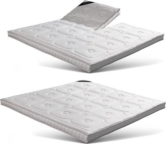 Topper 140x200 - Pocket - Active Air Hybrid - Caresse 885 - 13 cm - Anti-allergique