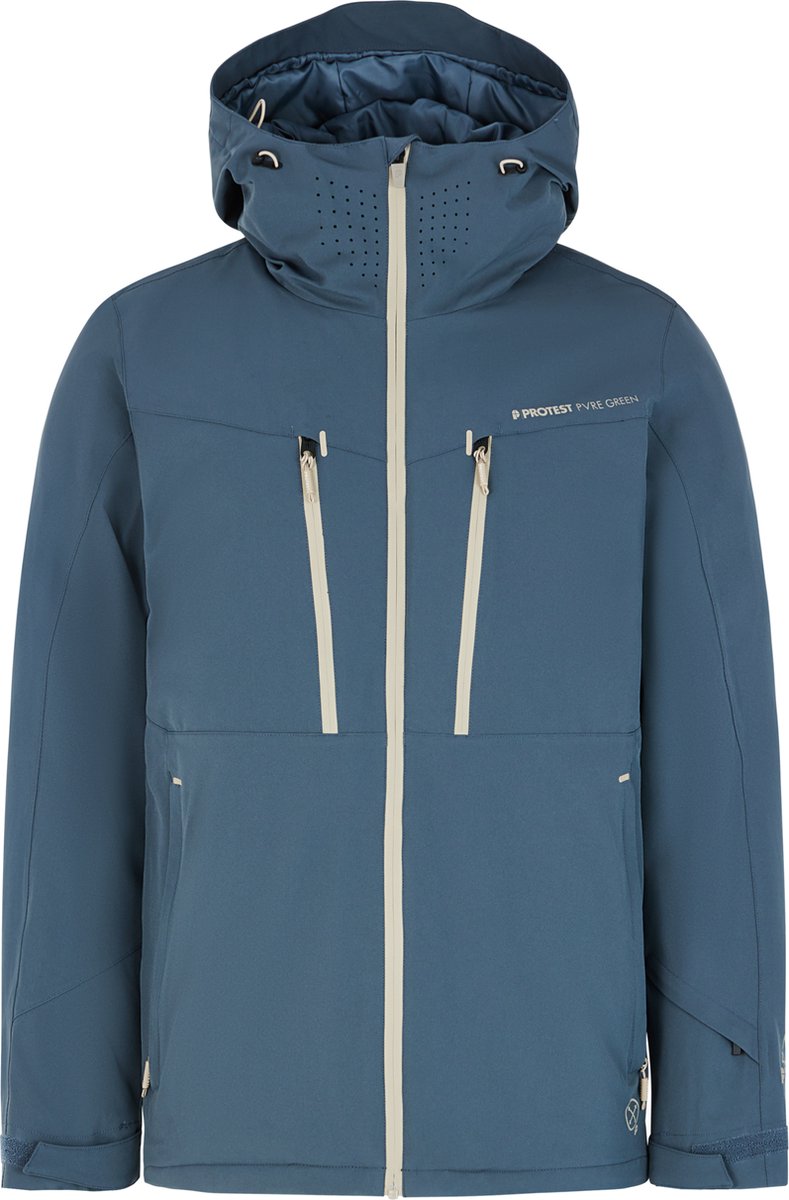 Protest PRTTimothy Skijas Heren Waterkolom 20K Skipasvak Winterjas Blauw