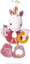 Lilliputiens - Bagues Multi -Activités Lena la Licorne - Stimule les sens de Bébé avec ses couleurs, ses différents sons et textures - Convient dès 3 mois
