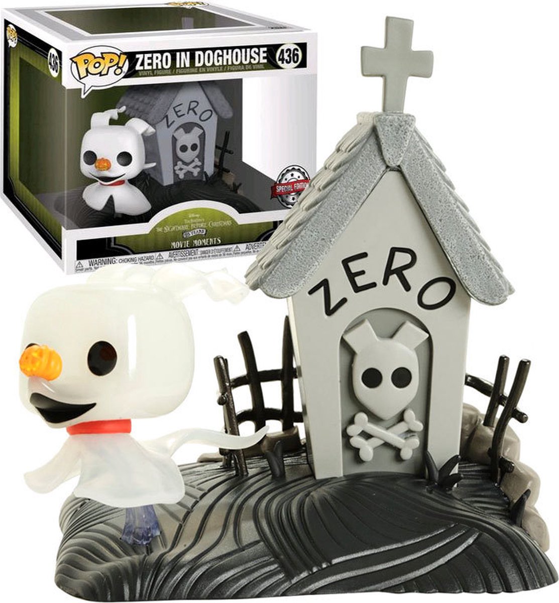 Funko Pop! - Disney - Zero in Doghouse #436 - Nightmare before Christmas
