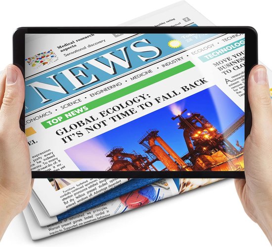 Vergrootglas A4 met 3-voudige vergroting en LED-licht voor lezen - Handige leesloep voor senioren