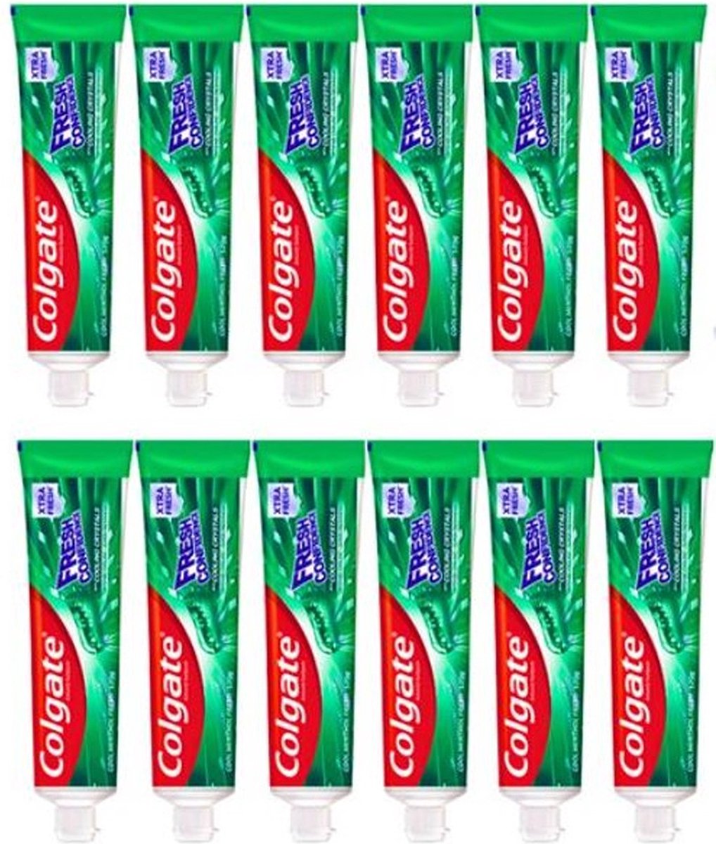 Colgate Tandpasta Fresh Confidence Refreshing Green - 12x75ml - Voordeelverpakking