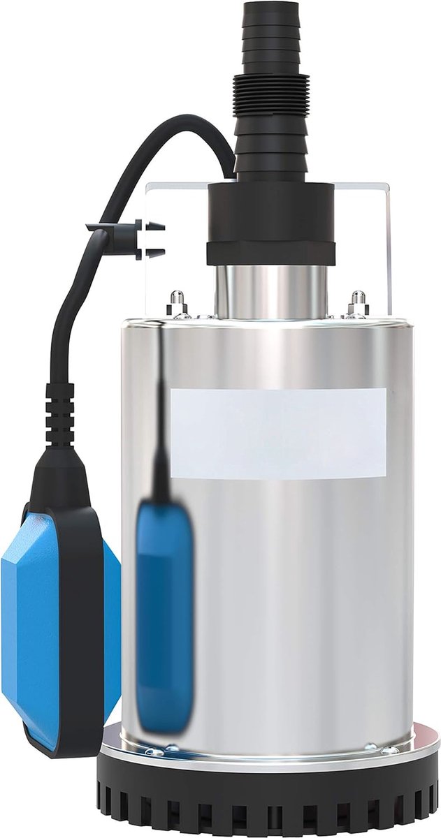 Dompelpomp vuil water - Voor schoon en vuil water - Dompelpomp met ingebouwde vlotter - Waterabsorptie
