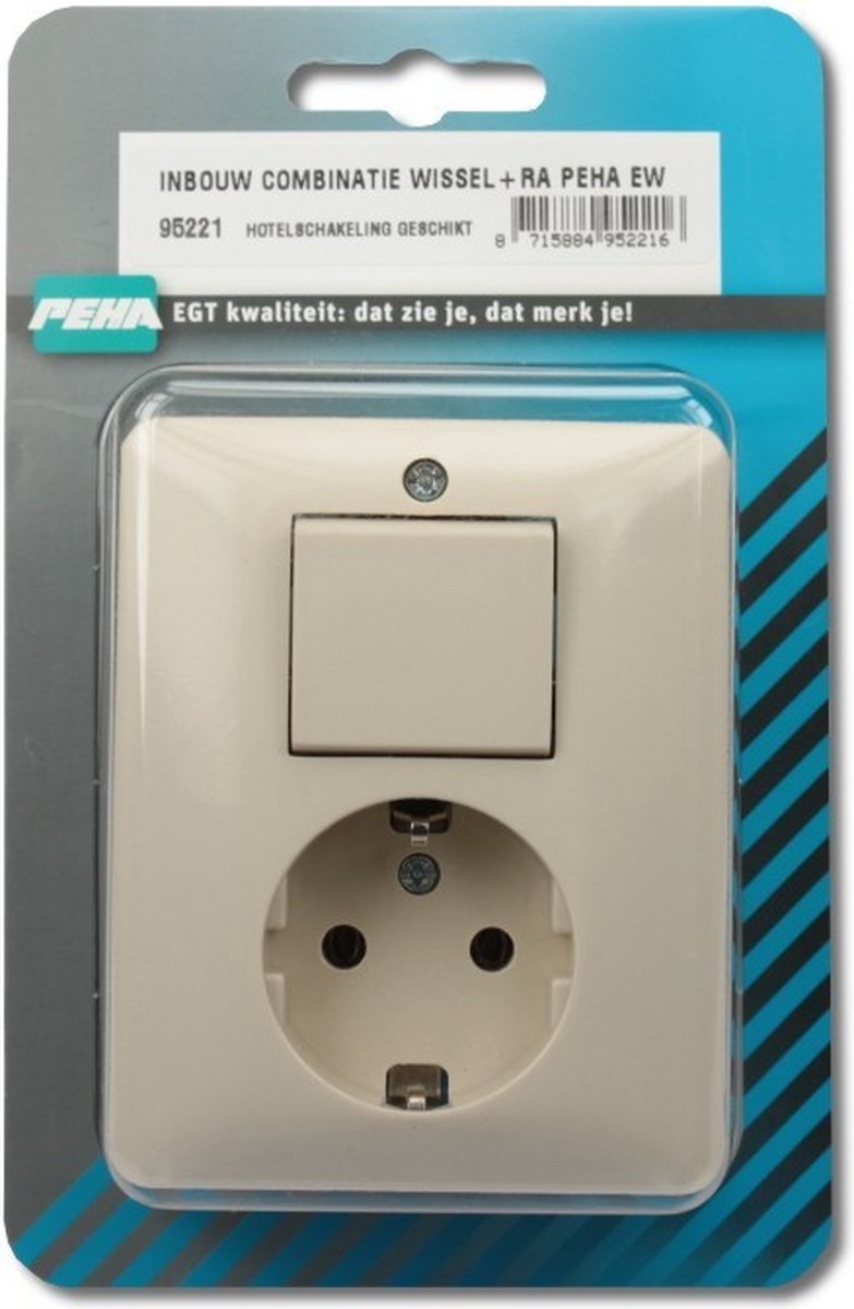 combinatie wissel RA crème inbouw