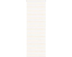 vidaXL - Zebra - rolgordijn - 75x230 - cm - stofbreedte - 70,9 - cm - marmerbeige