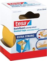 Tesa Dubbelzijdig tape - 38 mm x 2.75 m - Knutseltape