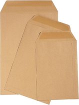 Envelop Quantore loonzak 85x125 70gr bruin 1000stuks
