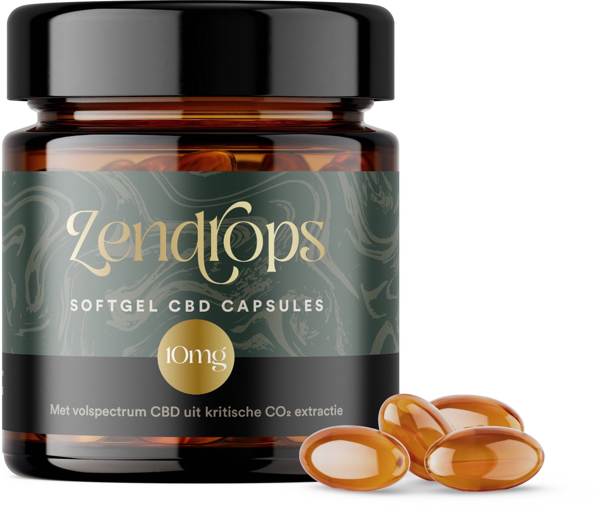 Goedkoopste Eureleaf Zendrops - CBD capsules - 15mg - natuurlijke hennepolie - vol spectrum CBD - Europees natuurproduct, Cannabidiol