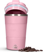 GOAT Outdoor Thermosbeker - Koffiebeker To Go - Travel Mug voor Koffie en Thee - Theebeker - 380 ML - RVS