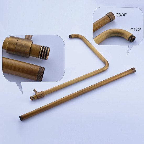 Prosper Plast Ican Set voor regendouche, 31,5 x 28 x 5 cm, antraciet, 31.5x28x5 cm
