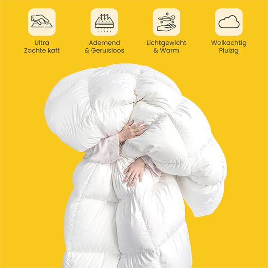 Sleep Comfy - Dons Series - All Year Dekbed Enkel | 140x200 cm - 30 dagen Proefslapen - Anti Allergie Dekbed - Eenpersoons Dekbed- Zomerdekbed & Winterdekbed