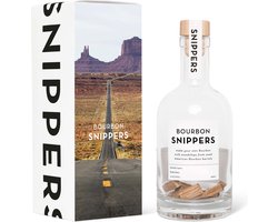 Snippers Originals - Bourbon - 350 ml - DIY likeur - Cadeau voor mannen - Kerstcadeau - Maak het zelf lekker