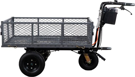 Elektrische kruiwagen 300 kg met lithium accu 6 Ah Torros EP250G van Merkloos	 — afbeelding 3
