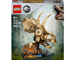 foto van LEGO Jurassic World Dinosaurusfossielen: Triceratops schedel - 76969