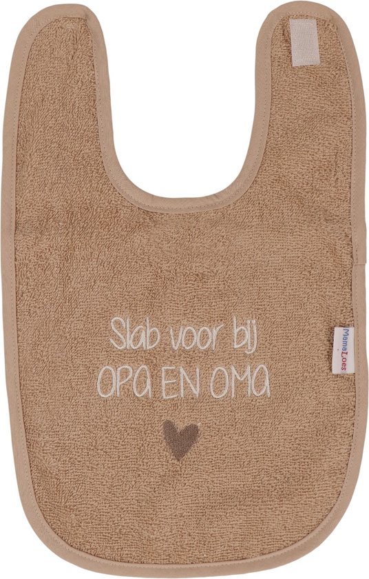 MamaLoes Nougat ''Slab Voor Bij Opa & Oma'' Tekst Slab