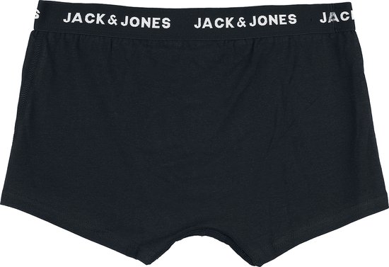 Zwarte boxer met witte JACK & JONES band.