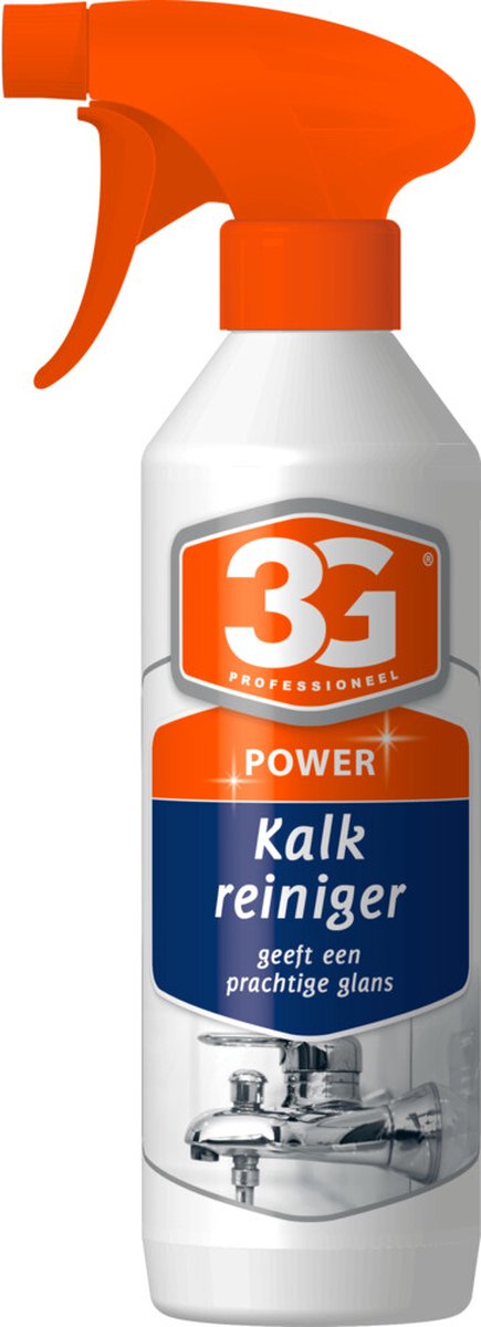 3G Professioneel Power Kalk reiniger 500 ml - Kalkreiniger - Badkamer Reiniger - Kalk Verwijderen - Ontkalkingsmiddel - ontkalker