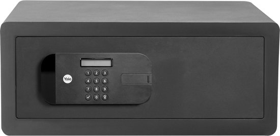 Yale elektronische laptopkluis – zwart – high protection