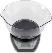 Bol.com Keukenweegschaal Digitaal Met Kom - Weegschaal Keuken Electrisch Tot 5kg - Precisie Weegschaal - Weegschaalkeuken Met Ko... aanbieding