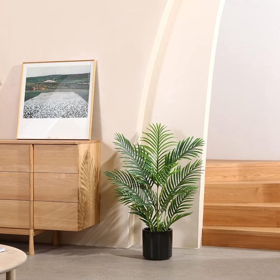 Kunstplant - Kamerplant - Kunstpalm - 130 cm - De Woonhoek Kunstplant - Kamerplant - Kunstpalm - 130 cm - De Woonhoek