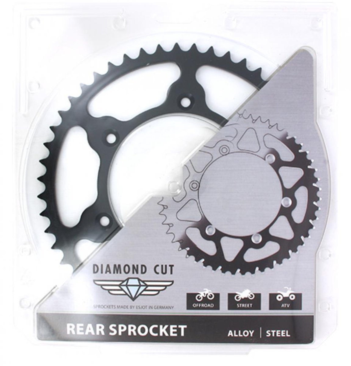 Couronne de transmission Esjot pour Moto Husaberg 450 Fe 4T 2008 à 2014 52 dents pas 520 Ø150mm Neuf