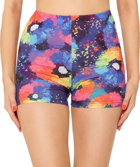 Merry Style Dames Leggings - Sport - Vrijetijdsbroek - Korte - Katoen - Paardenbloem - XS - MS-MS10-407-LE