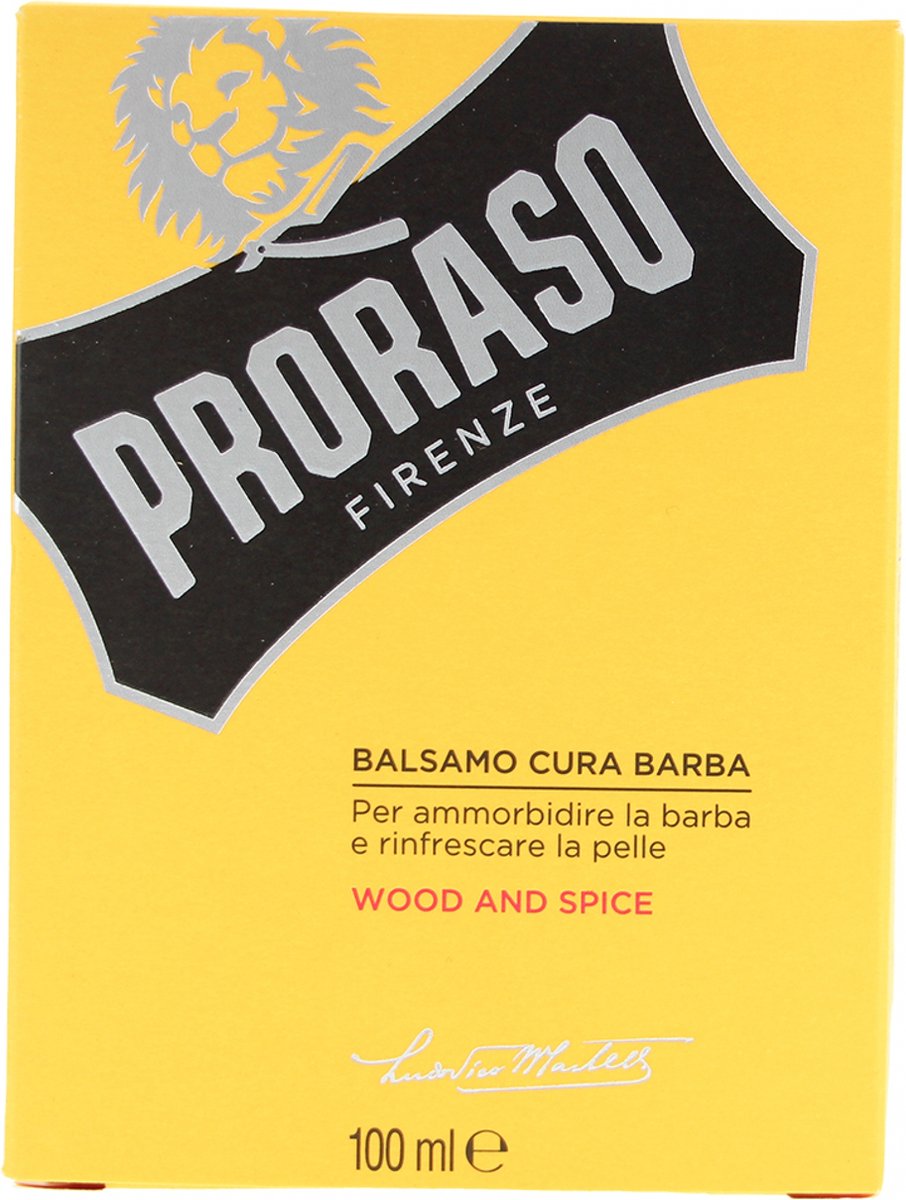 Goedkoopste Baardbalsem Yellow Proraso (100 ml