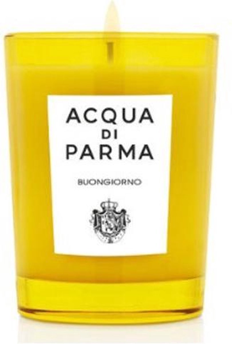 Acqua di Parma Glass Candle Collection Buongiorno Scented