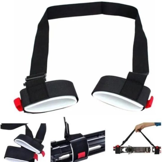 Solfit - Sangle de ski - Porte-skis - Porte-skis - Drager de ski - Accessoires de ski - RACK À SKI