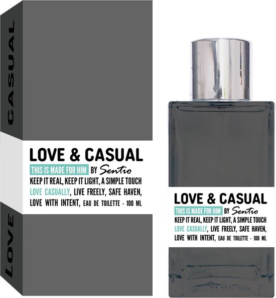 Sentio Love & Casual for Him Eau de Toilette Spray 100 ml