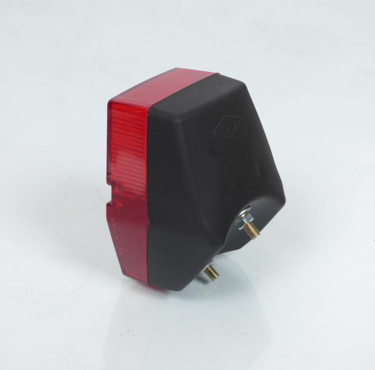 rood achterlicht en zwarte beugel voor bromfiets mbk 50 88 voorzijde 2002 nieuw