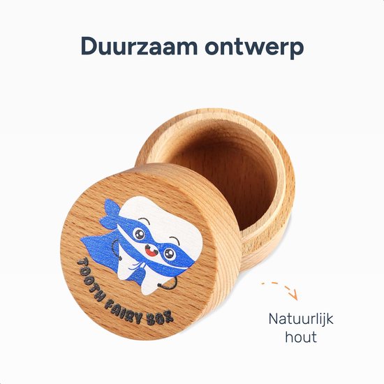 Alyze Tandendoosje - Jongens - Meisjes - Melktanden bewaardoosje - Logboek - Geboorte van Alyze — afbeelding 3