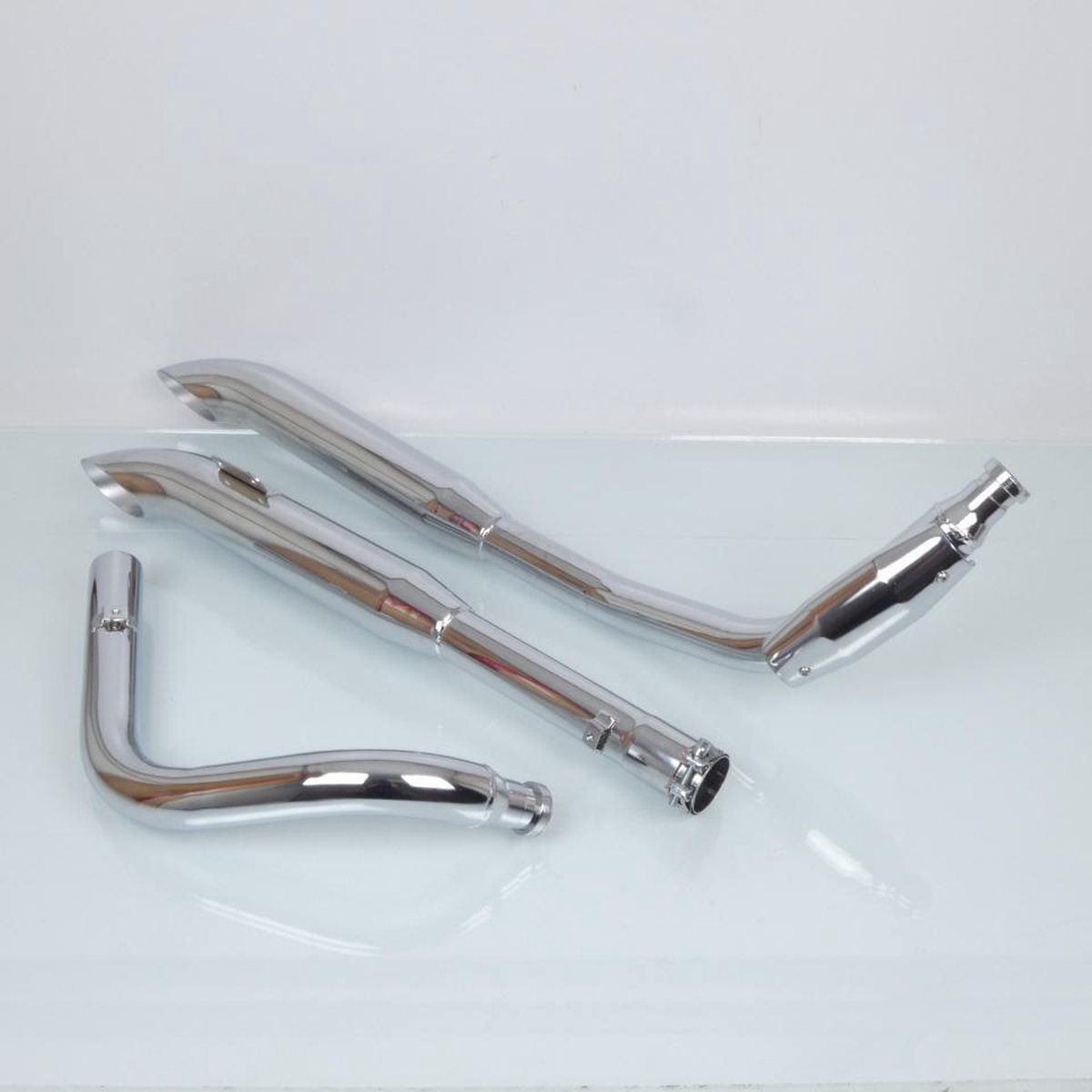 marving chroom uitlaat voor honda 750 vt c shadow 1997 tot 2000 nieuw