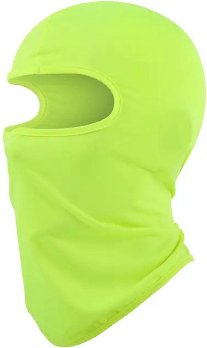 Bovista Winter Masker Balaclava Ski Mask Ski Masker Bivakmuts Full Face Mask Licht Lichtgroen