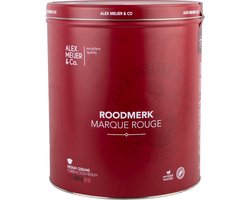 Alex Meijer - Koffie Roodmerk Snelfiltermaling - Blik 5 Kilo - Grootverpakking - Groot - Verbruik - Snel Filter - Coffee - Mega Pack - Value - Rood - Filtermaling - Handig