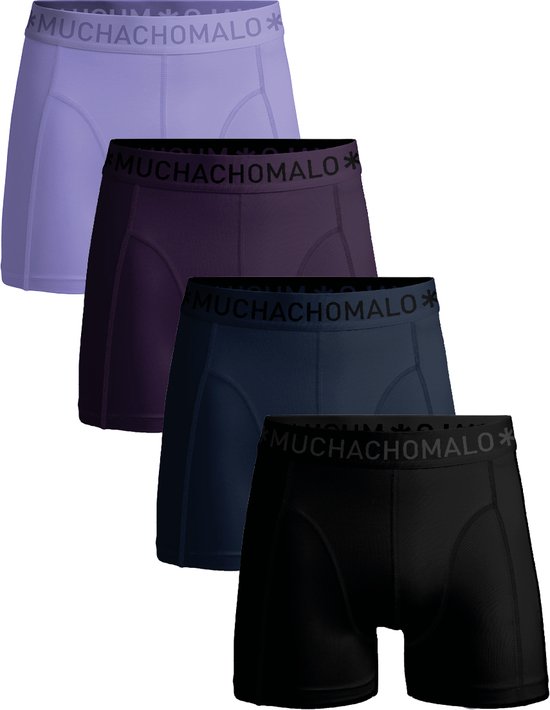 Muchachomalo Boxershort Heren – 4 Pack – 95% Katoen – Heren Ondergoed – Kleding – Stevig Ondergoed – Onderbroeken Heren