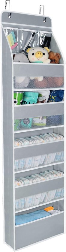 Opbergrek Achter De Deur Over De Deur Organizer Metaal Hangende Organizer, Hangende Organizer Boven De Deur, Hangende Opbergrek Voor Deur Slaapkamer Badkamer Keuken Verstelbare Deur Organizer