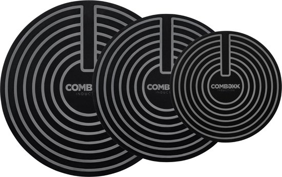 COMBEKK - Inductieplaat beschermmat - set van 3 stuks -