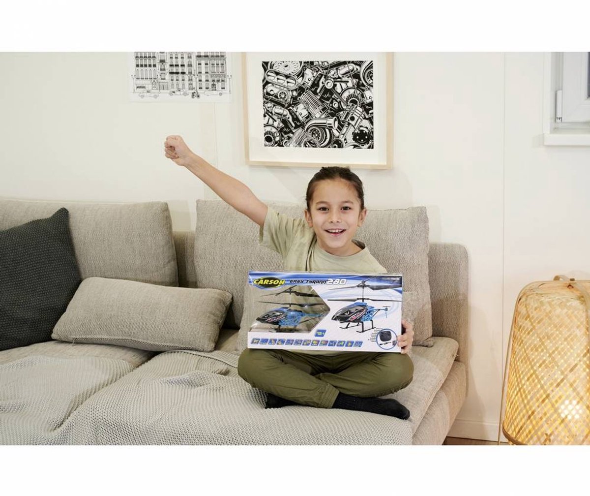 Carson Modellsport Easy Tyrann 280 2.4G 100% RTF RC helikopter RTF — cadeau in Spellen & Speelgoed - foto 3