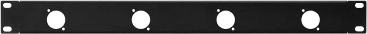 Monacor RCP-8730U 19 rack afdekplaat 1 HE