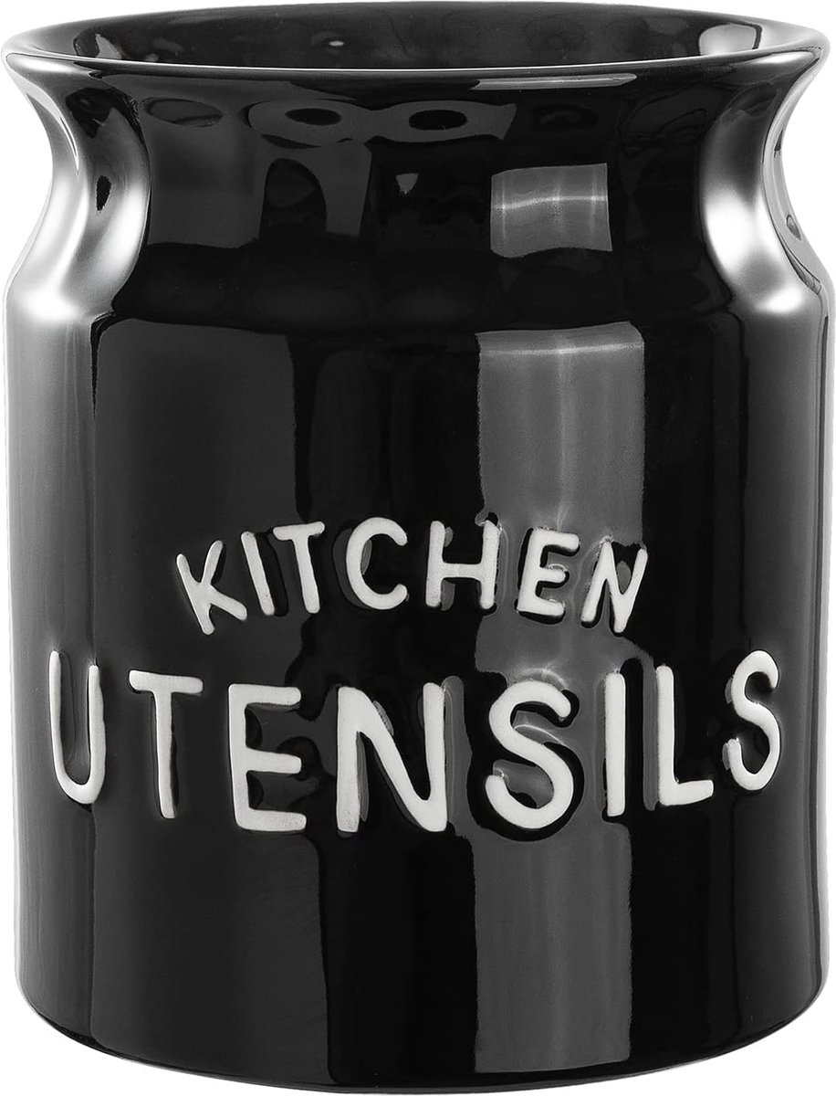 Lexium Lepelpot - Spatelpot - Keukengerei houder - Keukengerei pot - Keukengerei houder organizer