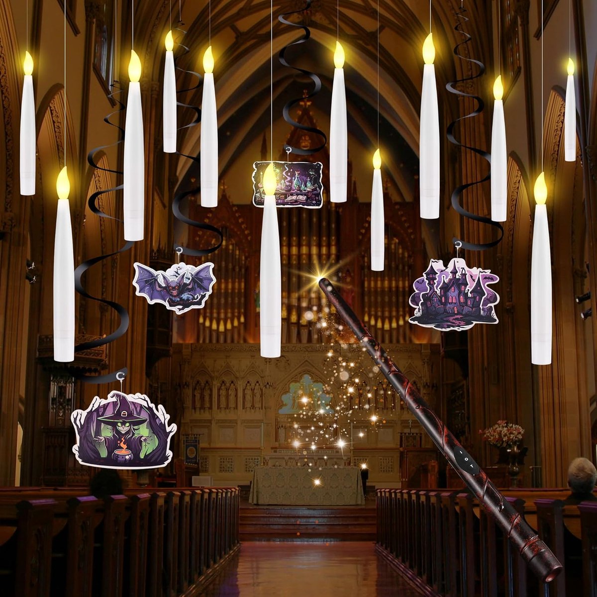 Floating Candles - Zwevende LED - Kaarsen - Zwevende Kaarsen - Hangende Kaarsen