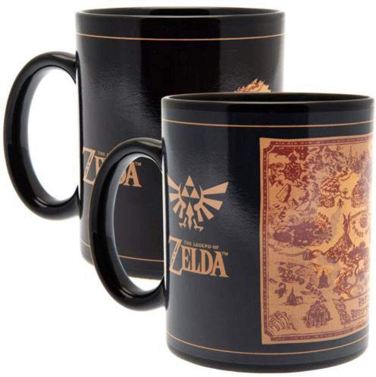 Pyramid International Legend of Zelda Heat Change Mok / Beker Map Cups & Mok / Bekers