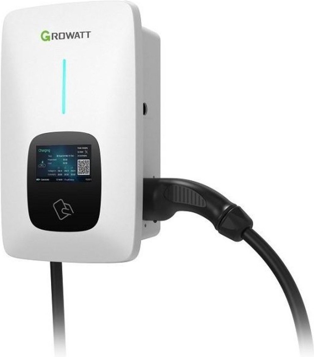 Krachtige Growatt THOR 11AS-P Laadpaal voor 3-fase PV-systeem