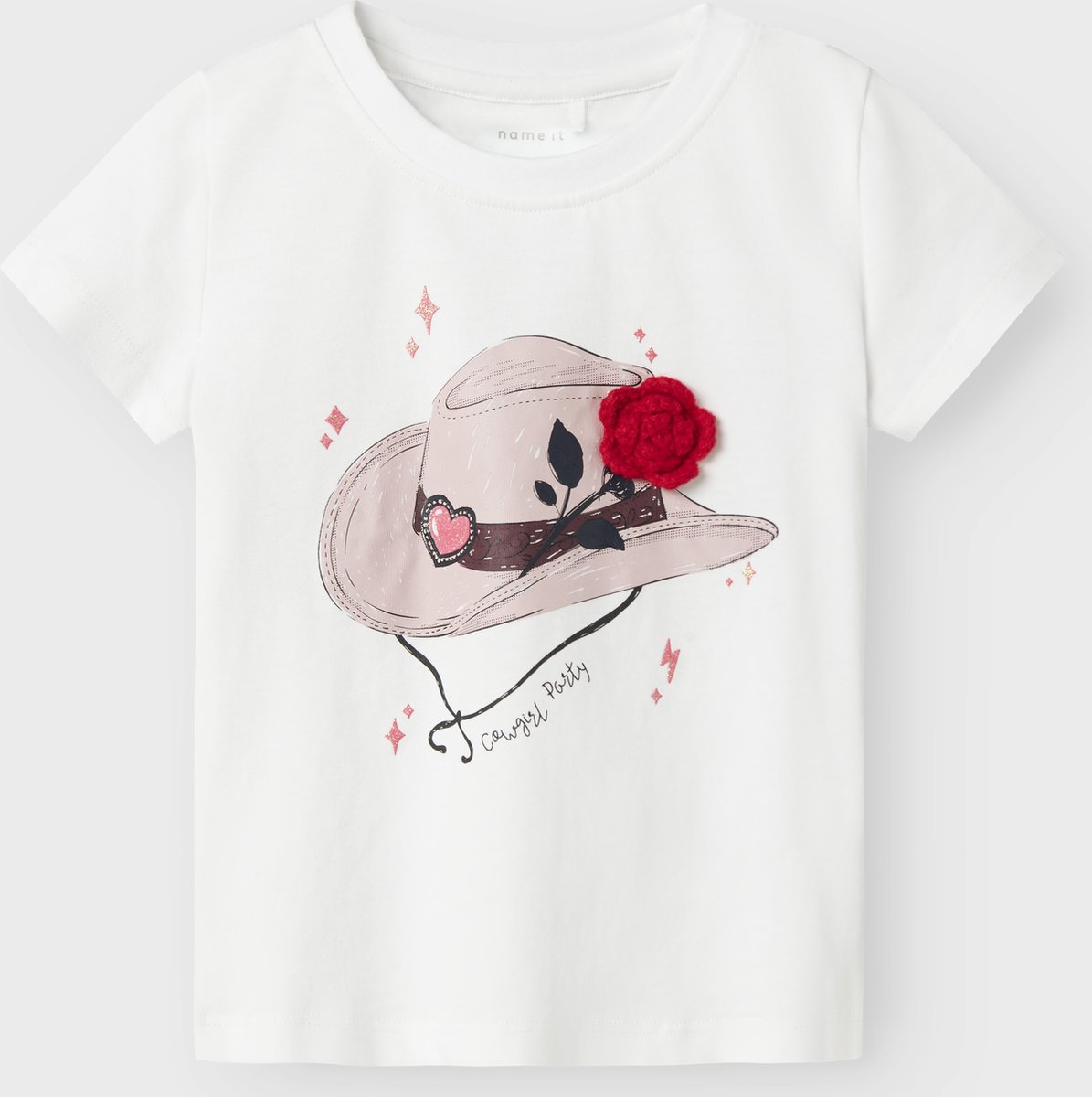 NAME IT - NMFKITTY SS TOP BOX - Meisjes - Blouses