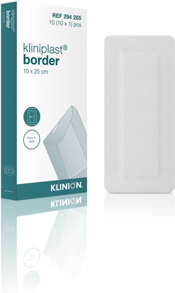 Goedkoopste Kliniplast Border 10x25cm steriel Klinion